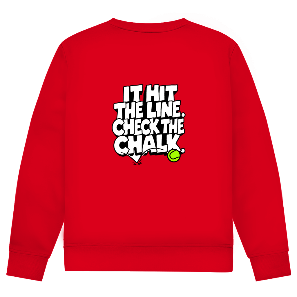 M Sweatshirt Check Chalk